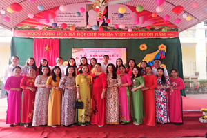 Trường Tiểu học xã Hoàng Việt tổ chức Lễ tổng kết năm học 2022- 2023.