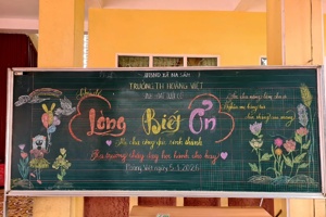 Hoạt động ngoại khóa với chủ đề "Lòng biết ơn"