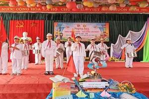 Lan tỏa tinh thần tuổi trẻ qua hoạt động 26/3 tại Trường TH Hoàng Việt