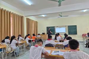 TRƯỜNG TIỂU HỌC HOÀNG VIỆT TỔ CHỨC HOẠT ĐỘNG TRẢI NGHIỆM “TIẾP CẬN LỚP 6” CHO HỌC SINH LỚP 5